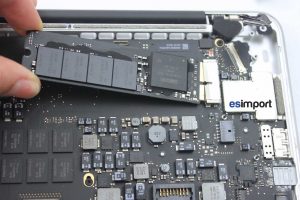 10 DECONNECTER FLASH SSD MACBOOK RETINA A1502 FIN 2013